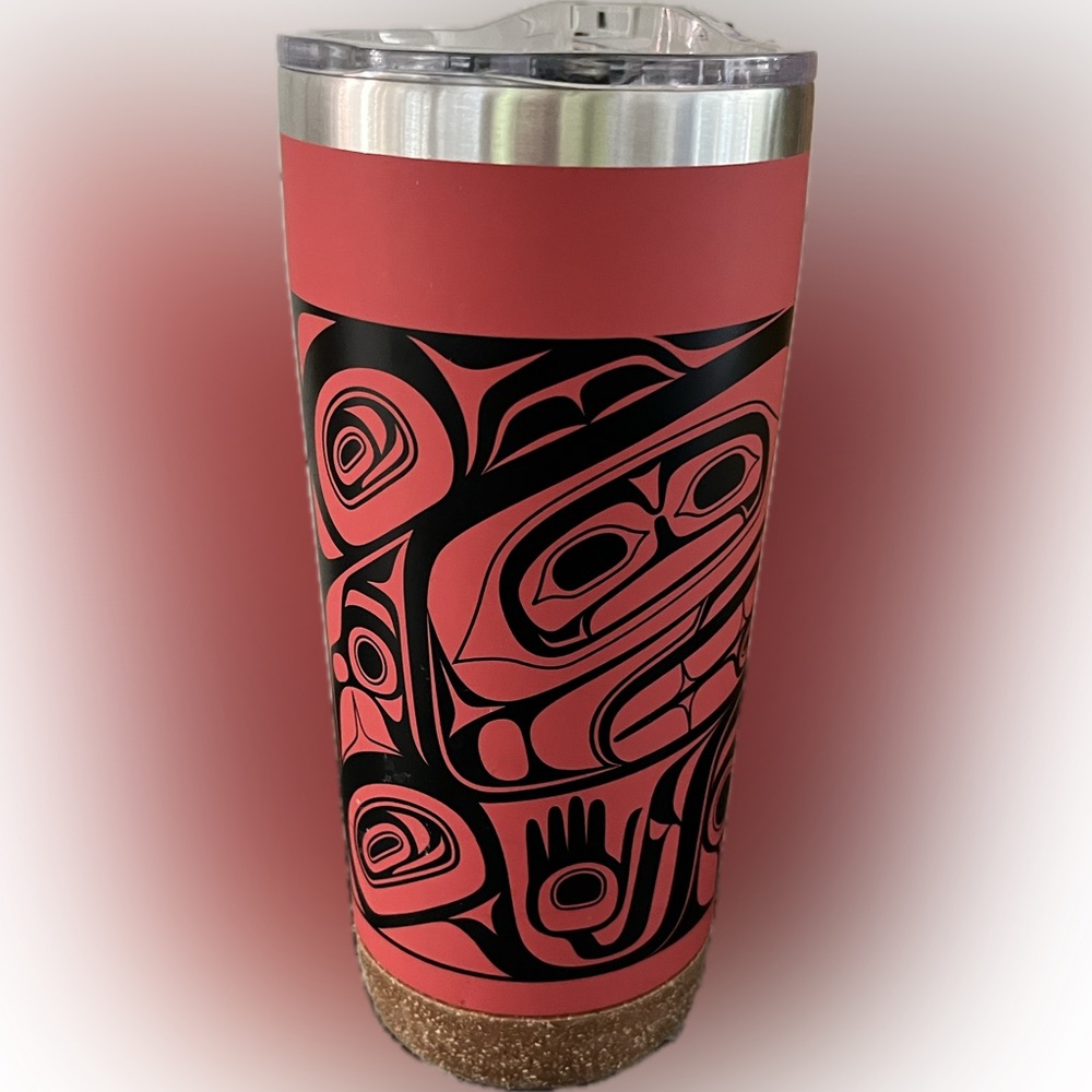 Treasure of Our Ancestors" travel mug by Donnie Edenshaw